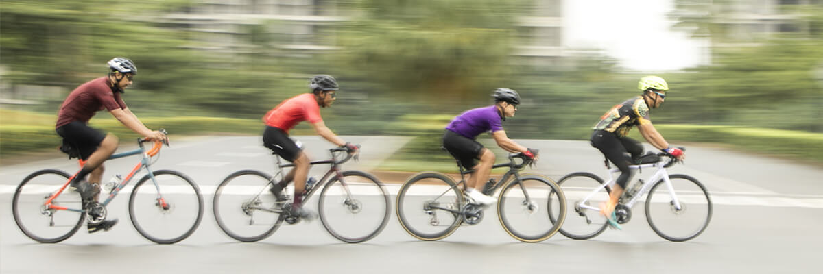 Bicycle riders